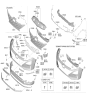 Diagram for 2024 Hyundai Nexo Parking Assist Distance Sensor - 99350-M5000-XB3