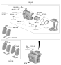 Diagram for 2025 Hyundai Nexo Brake Caliper - 58110-M5000
