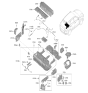 Diagram for 2024 Hyundai Nexo Car Batteries - 37510-M5000