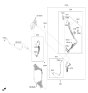 Diagram for 2024 Hyundai Nexo A/C Hose - 97774-M5490