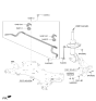 Diagram for 2025 Hyundai Nexo Sway Bar Kit - 54810-M5000