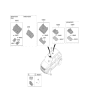Diagram for 2024 Hyundai Venue Dome Light - 92800-K2020-MMH