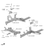 Diagram for 2025 Hyundai Venue Motor And Transmission Mount - 21830-K2100
