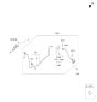 Diagram for 2024 Hyundai Venue Hydraulic Hose - 41640-K3910
