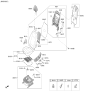 Diagram for 2024 Hyundai Venue Seat Cover - 88360-K2150-XDJ