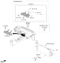 Diagram for 2024 Hyundai Venue Ambient Temperature Sensor - 96985-K2000