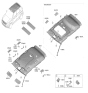 Diagram for 2024 Hyundai Venue Sun Visor - 85210-K2060-MMH