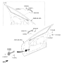 Diagram for 2026 Hyundai Tucson Door Handle - 82661-CW110