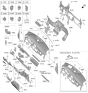 Diagram for 2025 Hyundai Tucson Glove Box - 84510-CW500-NNB
