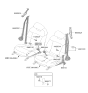 Diagram for 2024 Hyundai Tucson Seat Belt - 88820-CW010-NNB