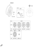 Diagram for 2026 Hyundai Tucson Spare Wheel - 52910-CW700