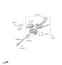 Diagram for 2025 Hyundai Tucson Steering Column - 56310-CWCA0