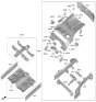 Diagram for 2025 Hyundai Tucson Floor Pan - 65511-CW500