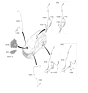 Diagram for Hyundai Brake Fluid Pump - 58910-CWBC0