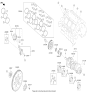 Diagram for 2024 Hyundai Genesis G70 Piston Ring Set - 23040-2T000