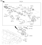 Diagram for 2024 Hyundai Genesis G70 Starter Motor - 36100-2S000