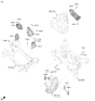 Diagram for 2024 Hyundai Genesis G70 Exhaust Hanger - 28785-G9100