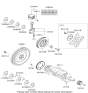 Diagram for Hyundai Sonata Piston Ring Set - 23040-25921