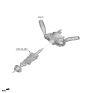 Diagram for 2024 Hyundai Genesis G80 Turn Signal Switch - 934B2-T1580-4X
