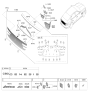 Diagram for Hyundai Genesis G80 Tail Light - 92404-T1010