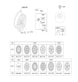 Diagram for 2024 Hyundai Genesis G90 Spare Wheel - 52919-T1000