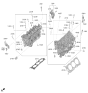 Diagram for 2024 Hyundai Genesis G90 Cylinder Head - 22110-3N150