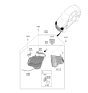 Diagram for 2024 Hyundai Genesis G80 Light Control Module - 92170-T1020