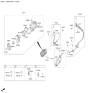 Diagram for 2024 Hyundai Genesis G70 A/C Clutch - 97641-T1000