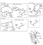 Diagram for 1992 Hyundai Sonata Accelerator Cable - 32790-33360