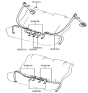 Diagram for 1989 Hyundai Sonata Seat Belt - 89801-33110-EH