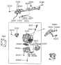Diagram for Hyundai Elantra Fuel Rail - 35304-33200