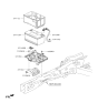 Diagram for Hyundai Santa Fe Battery Terminal - 37180-B8510