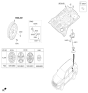 Diagram for 2018 Hyundai Santa Fe Spare Wheel - 52910-B8410