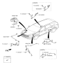 Diagram for 2016 Hyundai Santa Fe ABS Control Module - 58920-B8AC0