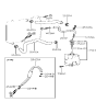 Diagram for Hyundai Scoupe Coolant Reservoir Hose - 25451-23301