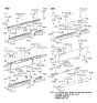 Diagram for Hyundai Scoupe Door Moldings - 87741-23200