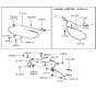 Diagram for Hyundai Scoupe Throttle Cable - 32790-23105