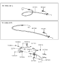 Diagram for Hyundai Throttle Cable - 32790-23094
