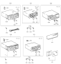 Diagram for 1991 Hyundai Elantra Fuse - 91834-21100