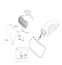 Diagram for 2023 Hyundai Sonata Weather Strip - 81061-L1000