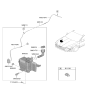 Diagram for Hyundai Sonata Washer Reservoir - 98611-L1000