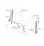 Diagram for 2024 Hyundai Sonata Seat Belt - 88830-L5600-YTH