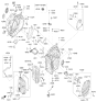 Diagram for 2024 Hyundai Sonata Hybrid Transmission Pan - 45280-3D900