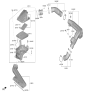 Diagram for 2025 Hyundai Sonata Hybrid Air Duct - 28210-L5100