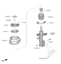 Diagram for Hyundai Ioniq 9 Control Arm Bolt - 54645-KL000