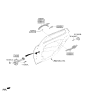 Diagram for 2024 Hyundai Sonata Door Handle - 82651-L1030