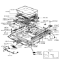 Diagram for 1991 Hyundai Sonata Relay - 95210-33110
