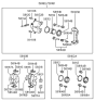 Diagram for 1993 Hyundai Sonata Brake Pad Set - 58101-34A21