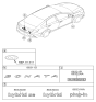 Diagram for 2019 Hyundai Sonata Emblem - 86310-C1500