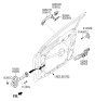 Diagram for 2016 Hyundai Sonata Hybrid Door Check - 79380-C1020